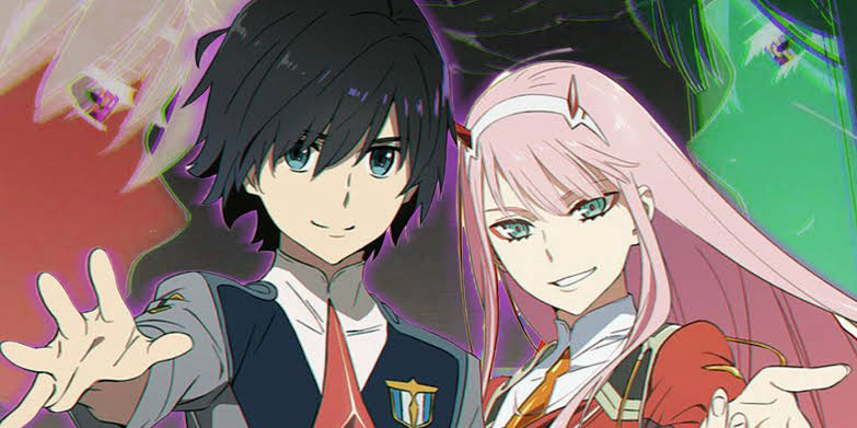 Hiro and Zero Two